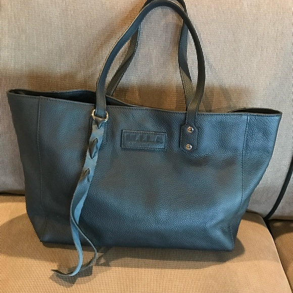 M.I.L.A all leather tote from LA - Picture 1 of 4
